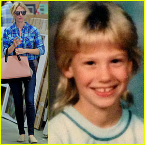 January Jones Shares Amazing #TBT -#39;Party In The Back-#39; Pic ...
