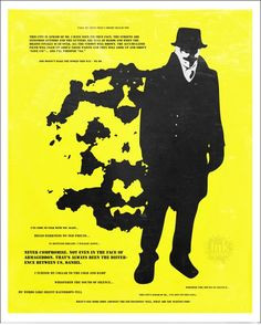 WATCHMEN - Rorschach Original Poster Art Print More