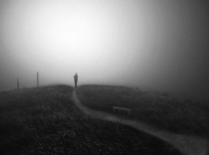 Solitude Photography Misty path- solitude photos