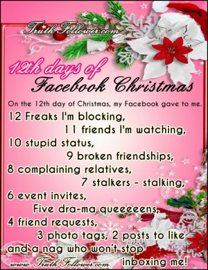 The 12 days of Facebook Christmas