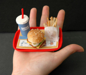 Worlds Smallest Burger and Fries, Redux