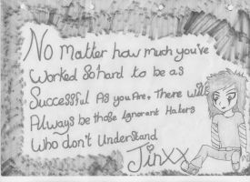 Jinxx quote by Rainwoulddash