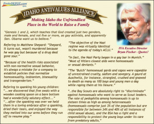 Bryan Fischer Idaho Values Alliance Quotes