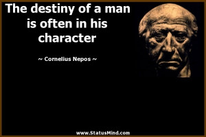 ... is often in his character - Cornelius Nepos Quotes - StatusMind.com