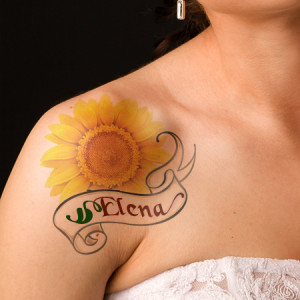 Ignite the fire in your life with a sunflower tattoo that's complete ...