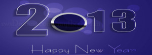 Purple Happy New Year 2013