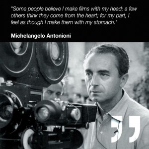Michelangelo Antonioni - citazioni