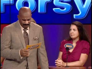 Watch Steve Harvey ask a contestant: 'What is something you put in ...