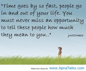 ... ://www.apnatalks.com/you-must-never-miss-an-apportunity-nice-quotes
