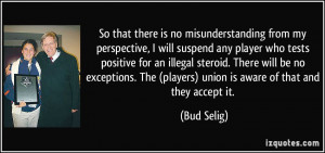 is no misunderstanding from my perspective, I will suspend any player ...