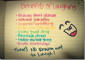 Update & laughing benefits.