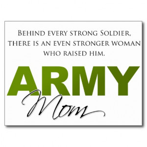 Behind Every Strong Soldier...