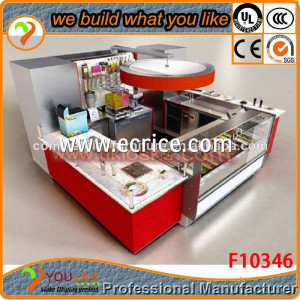 new design fast food kiosk mall outdoor food kiosk design crepe food