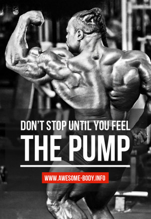Feel the pump | Kai Greene | Bodybuilding Quotes