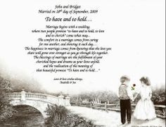50th Wedding Anniversary Poems | 25th 50th Wedding Anniversary Gift ...