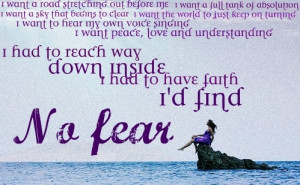 No Fear by Terri Clark