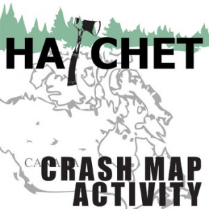 HATCHET Crash Map Activity (by Gary Paulsen)