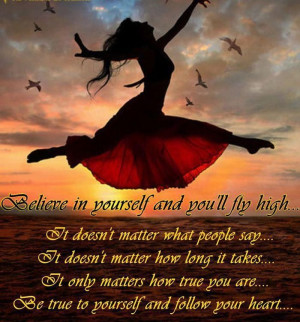 Believe in yourself