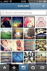 Instagram for iPhone - Explore