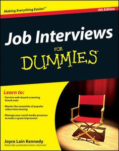 Job Interviews For Dummies, 4th Edition