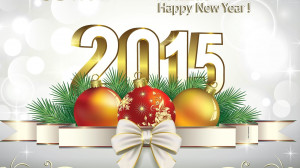 Happy New Year 2015 Ornaments Images, Pictures, Photos, HD Wallpapers