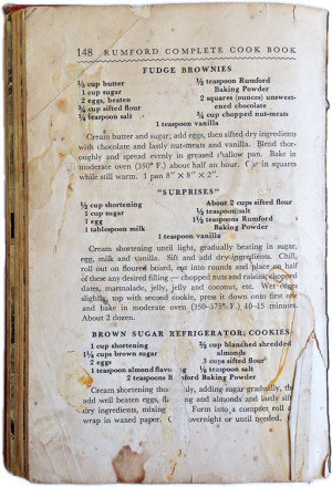 She made one of the following: Eggnog, Lemonade, Barley Water, Oatmeal ...