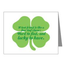 Unique Irish sayings Note Cards (Pk of 10)