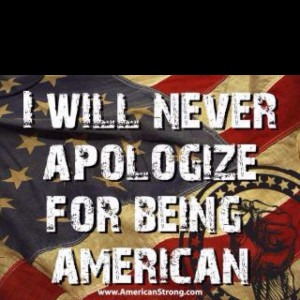 Proud to be an American!