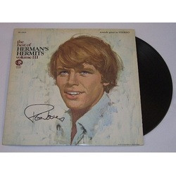 Peter Noone Herman 39 s Hermits Signed Autographed Record
