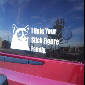 Hate Your Stick Figure Family.