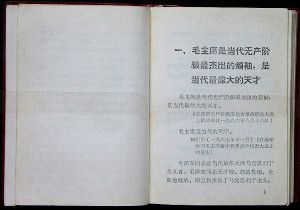 vice president lin biao collected sayings book l page 11 size 13 x 9 5 ...