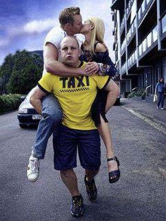 Human taxi, funny images, funny photos, taxi, Love photos