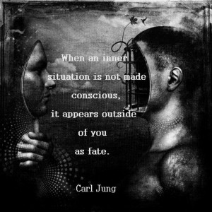 When an inner situation is not made conscious, it appears outside of ...