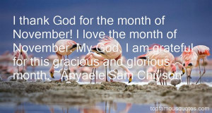 Quotes About November Month Pictures
