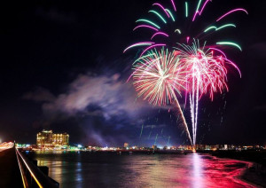 August 7, 2014 - Fireworks show was beautiful! Destinations Vacations ...