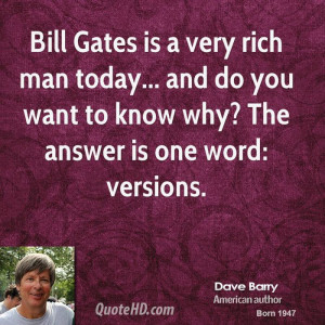 Bill Gates is a very rich man today... and do you want to know why ...