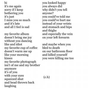 depression depressed quotes poem poetry suicide suicidal kms killing ...