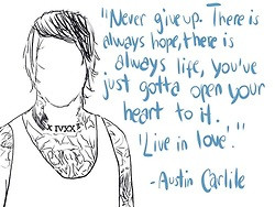 quote austin carlile of mice and men om&m my Draw