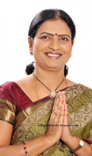 Black Beads Nallapusalu With Diamond Pendant Pearls And