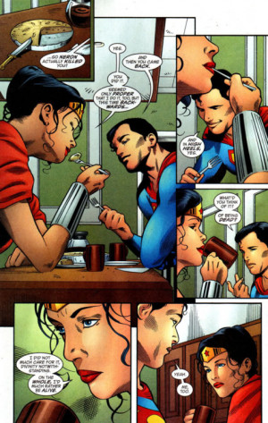 Clark Kent And Wonder Woman