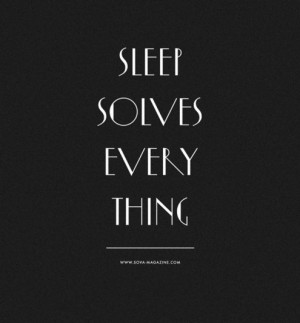 ... up too late and get up too early. Yawn. via Goodnight. (I love this