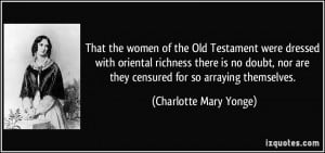 That the women of the Old Testament were dressed with oriental ...