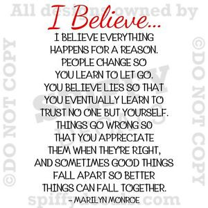 MARILYN-MONROE-I-BELIEVE-EVERYTHING-HAPPENS-REASON-Quote-Vinyl-Wall ...