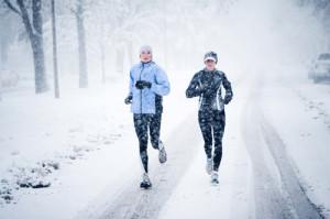 ... let that stop you from training winter running can provide some of