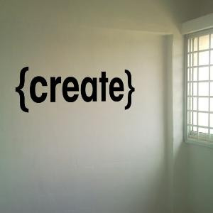 Create vinyl wall quote by daydreamerdesign on Etsy