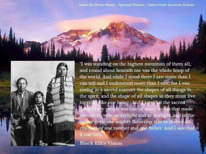 Black Elk's Vision...By Artist Unknown...