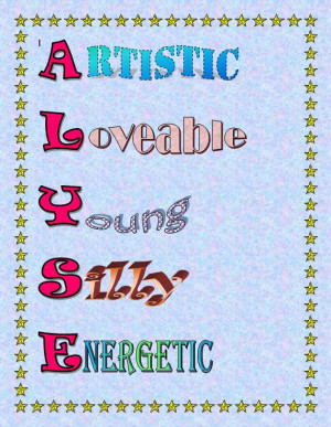 Poem Acrostic Poems How Write Exandles Name picture