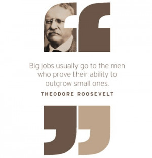 outgrow small ones president quote