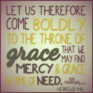 Grace and mercy