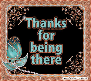 thank you for being there quotes